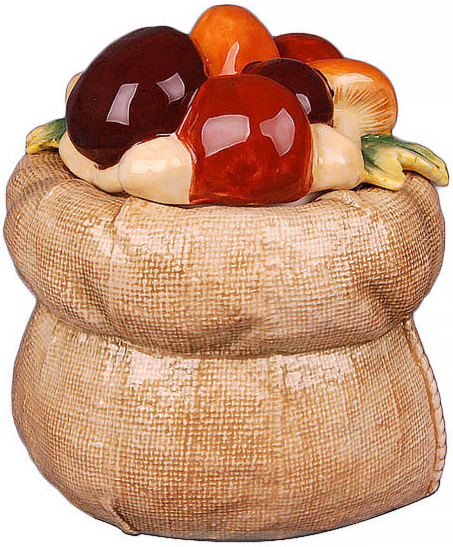 Емкость для сыпучих Lefard Лесные грибы 20 см (59-443) - Фото 1