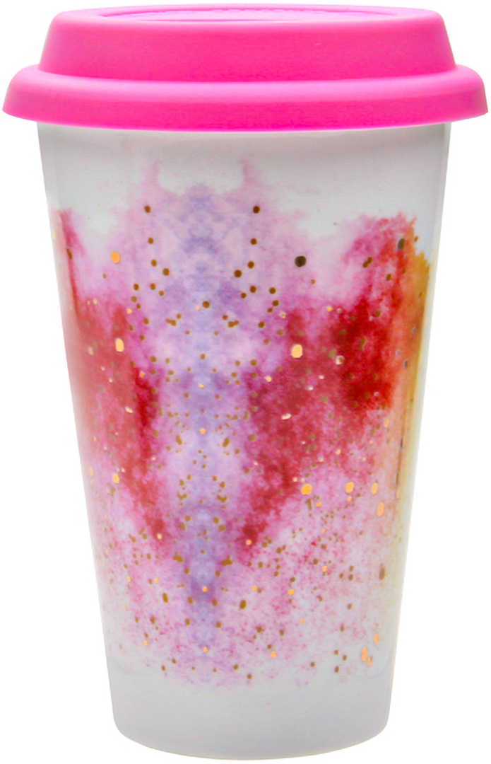 Чашка Lefard с силиконовой крышкой 350 мл (985-083) - Фото 1