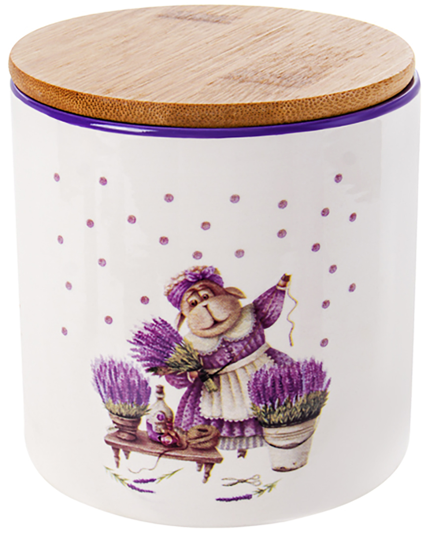 Купити Ємність для сипучих Lefard Лавандові історії 450 мл (940-282) - Фото 1 Ємність для сипучих Lefard Лавандові історії 450 мл (940-282) - Фото 1