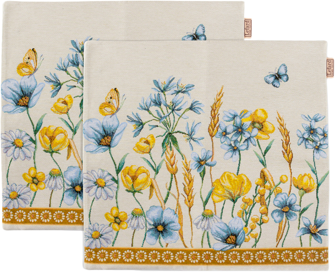 Наволочка Lefard Колоски 45х45 см (732-349) - Фото 1