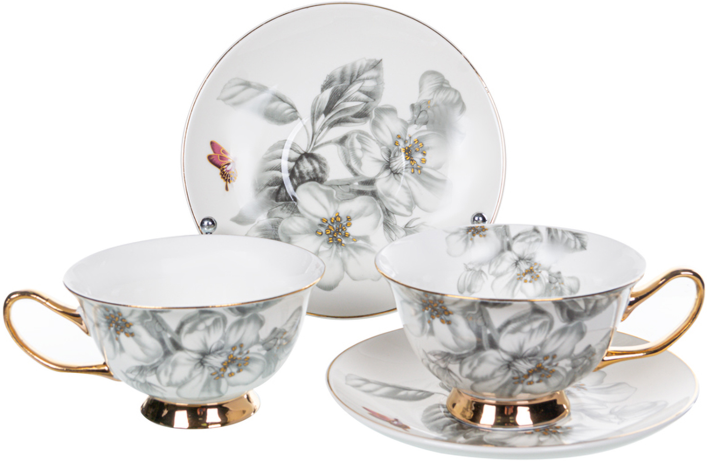 Набір чашок Lefard Валері 4 пр. 200 мл (975-021) - Фото 1