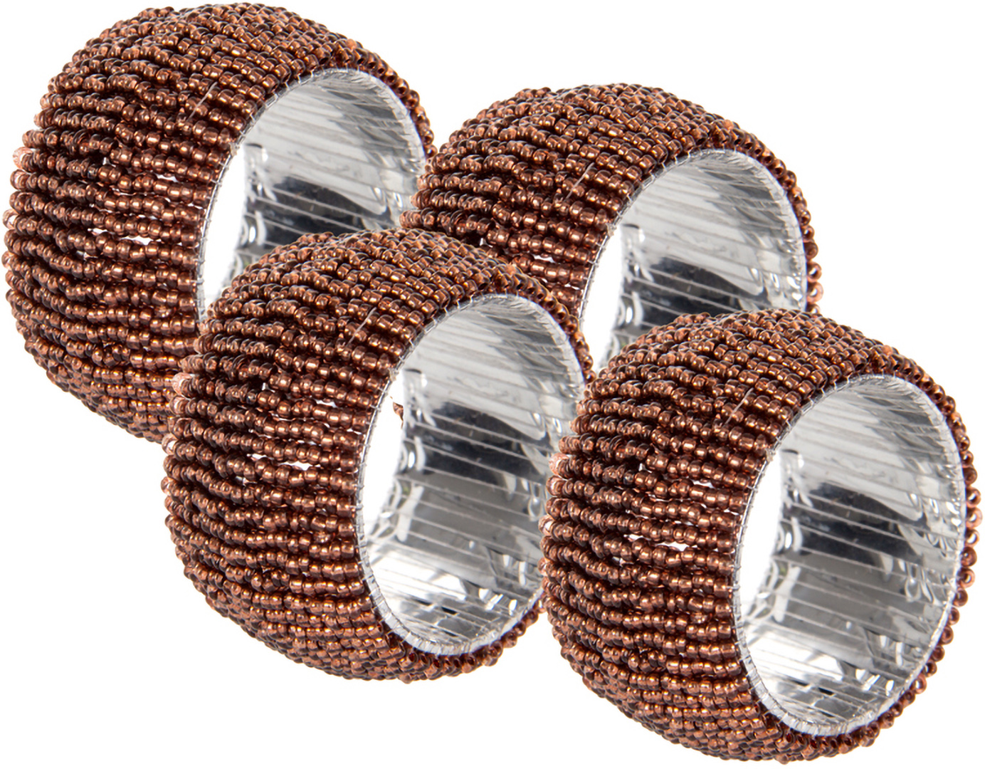 Набір кілець для серветок Lefard 5 см 4 шт. (877-053) - Фото 1