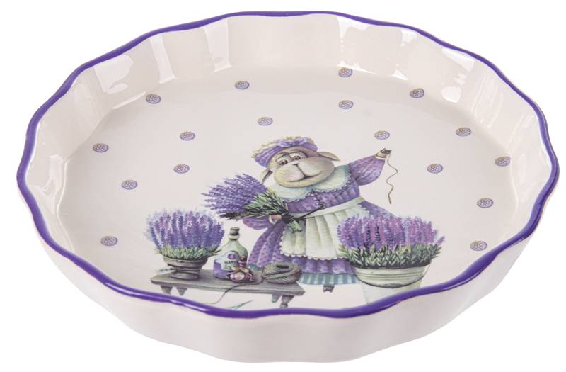 Форма для приготування Lefard Лавандові історії 24,5x3,5 см (940-283) - Фото 1