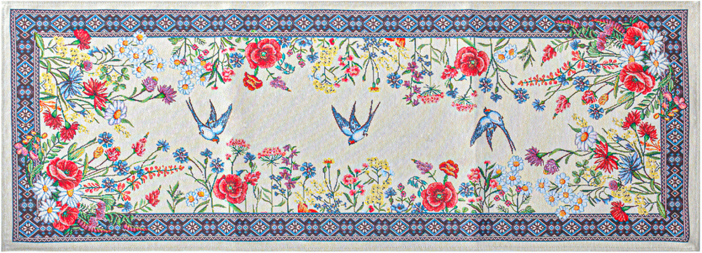 Скатертина раннер Lefard Chamomille 45х140 см (732-008) - Фото 1