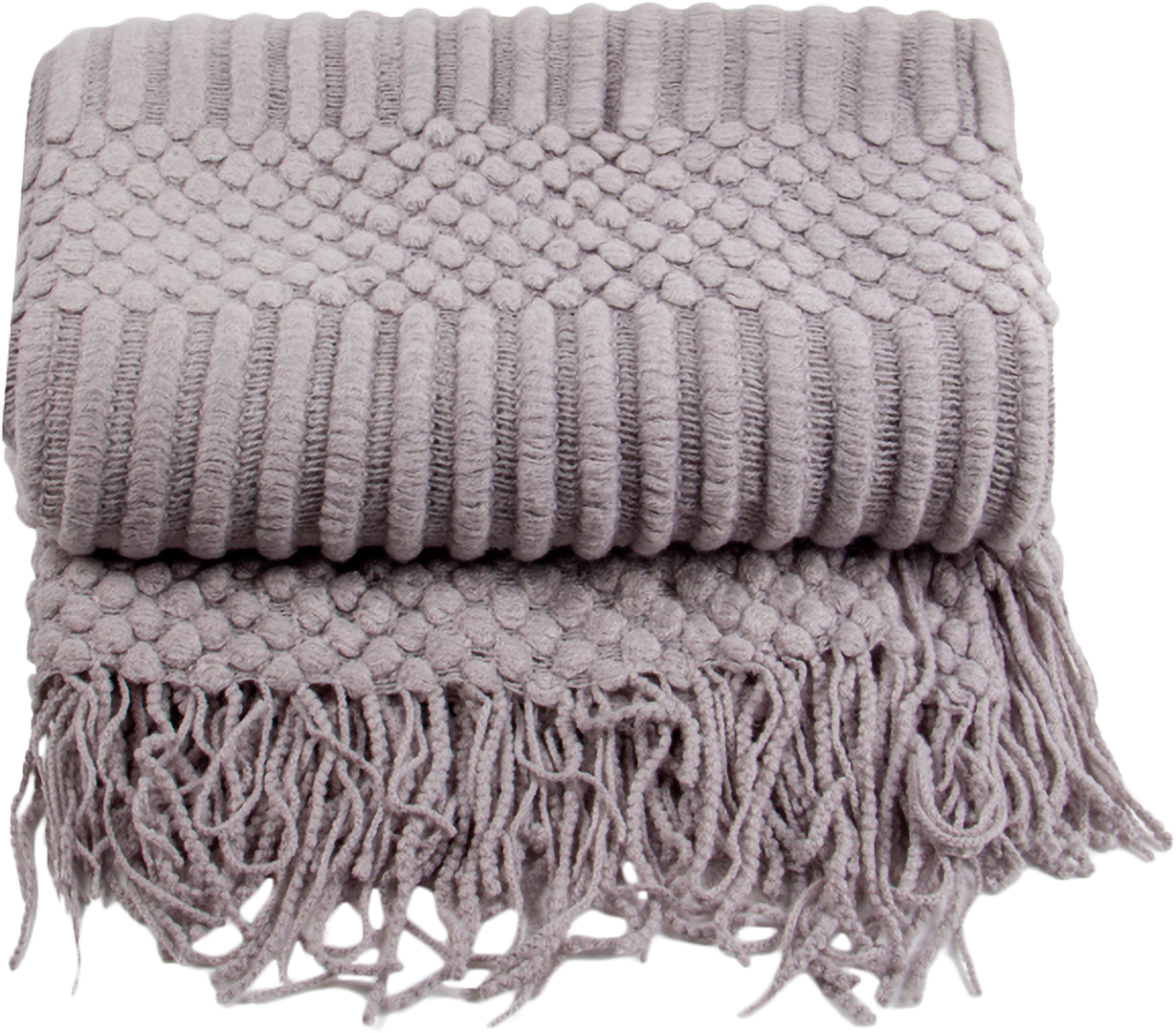 Плед полуторний Lefard Cloud grey 130х170 см (817-054-3) - Фото 1