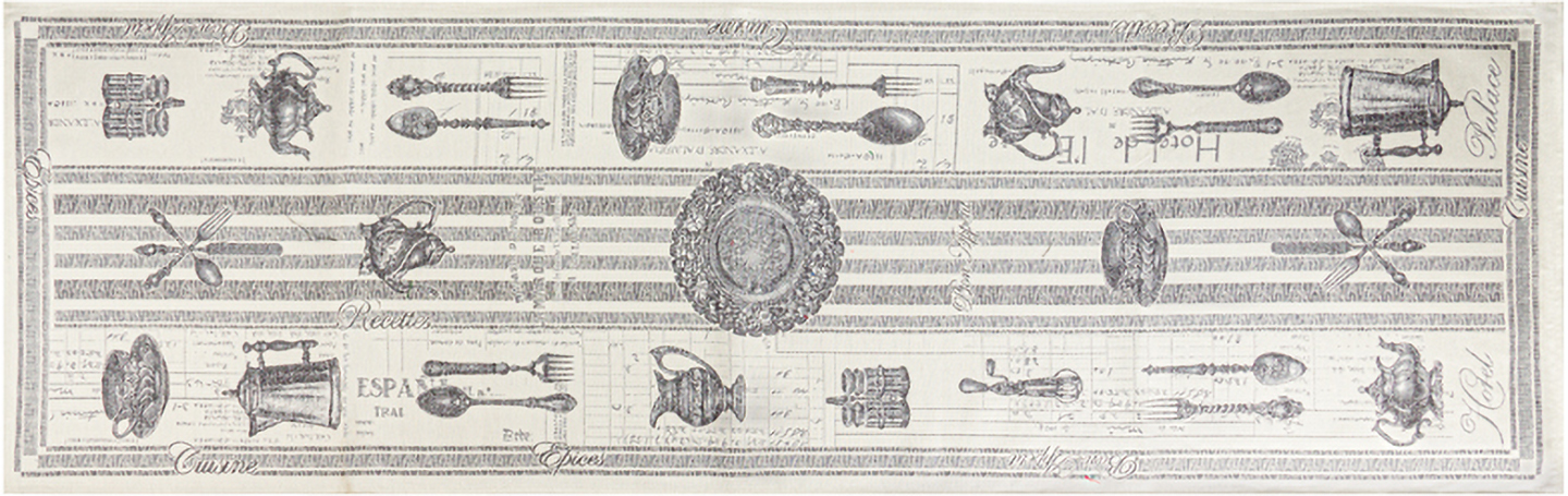 Скатертина раннер Lefard Cuberteria 45x140 см (732-299) - Фото 1