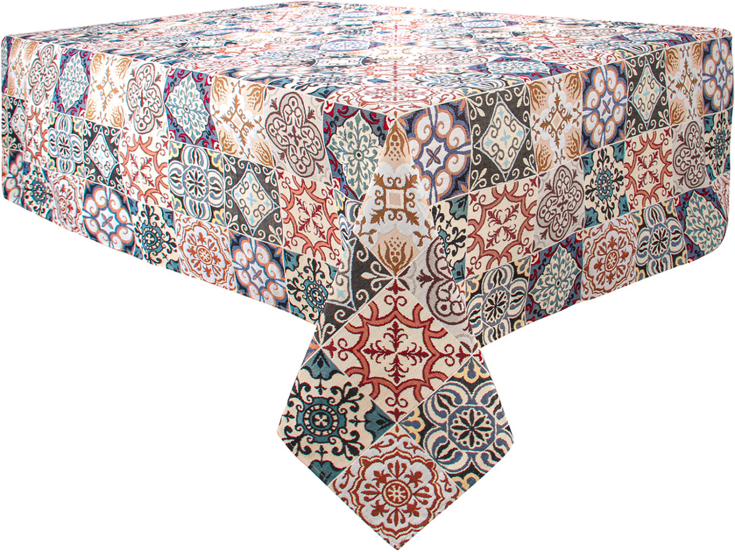 Скатертина квадратна Lefard Mozaik 140x140 см (716-105) - Фото 1