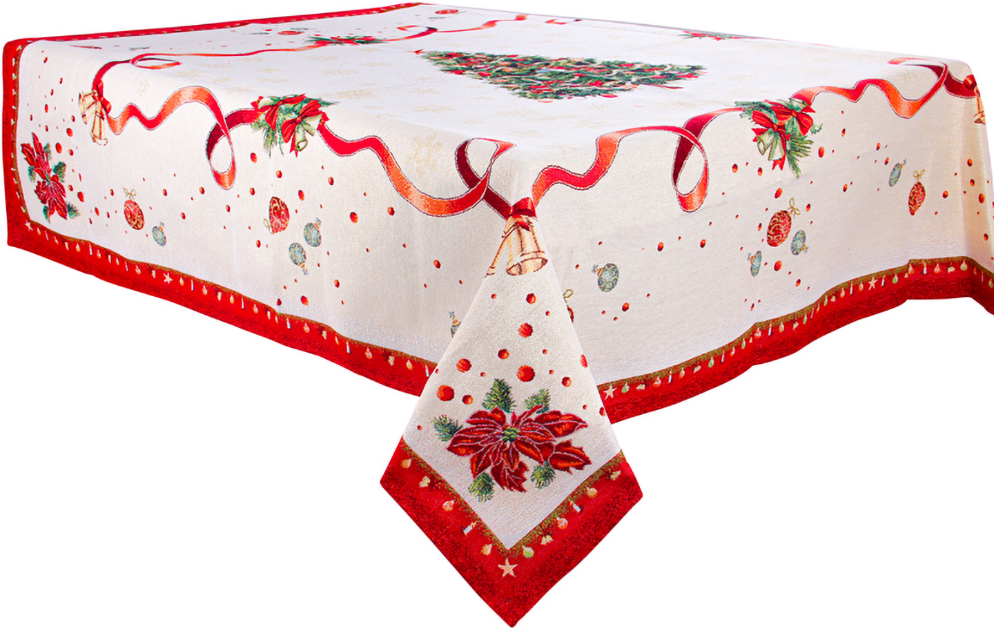 Скатертина квадратна Lefard Navidad 140x300 см (716-119) - Фото 1