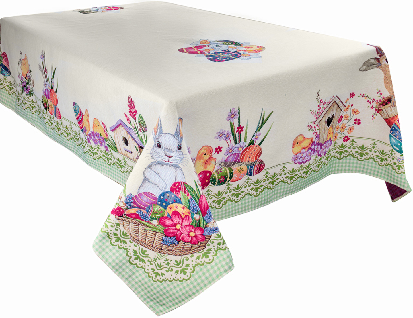 Купити Скатертина прямокутна Lefard Peeps 140x260 см (732-285) - Фото 1 Скатертина прямокутна Lefard Peeps 140x260 см (732-285) - Фото 1