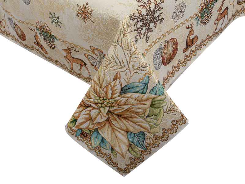 Купити Скатертина прямокутна Lefard TINSEL LUREX 140x180 см (715-389) - Фото 1 Скатертина прямокутна Lefard TINSEL LUREX 140x180 см (715-389) - Фото 1