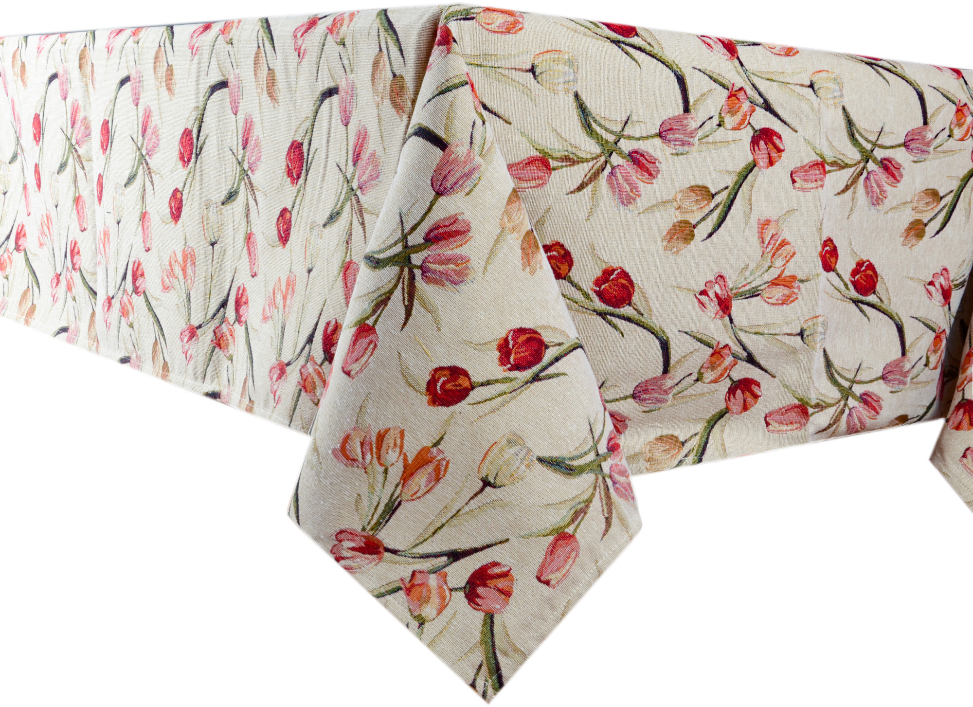 Скатертина квадратна Lefard Tulip 140х180 см (715-014) - Фото 1