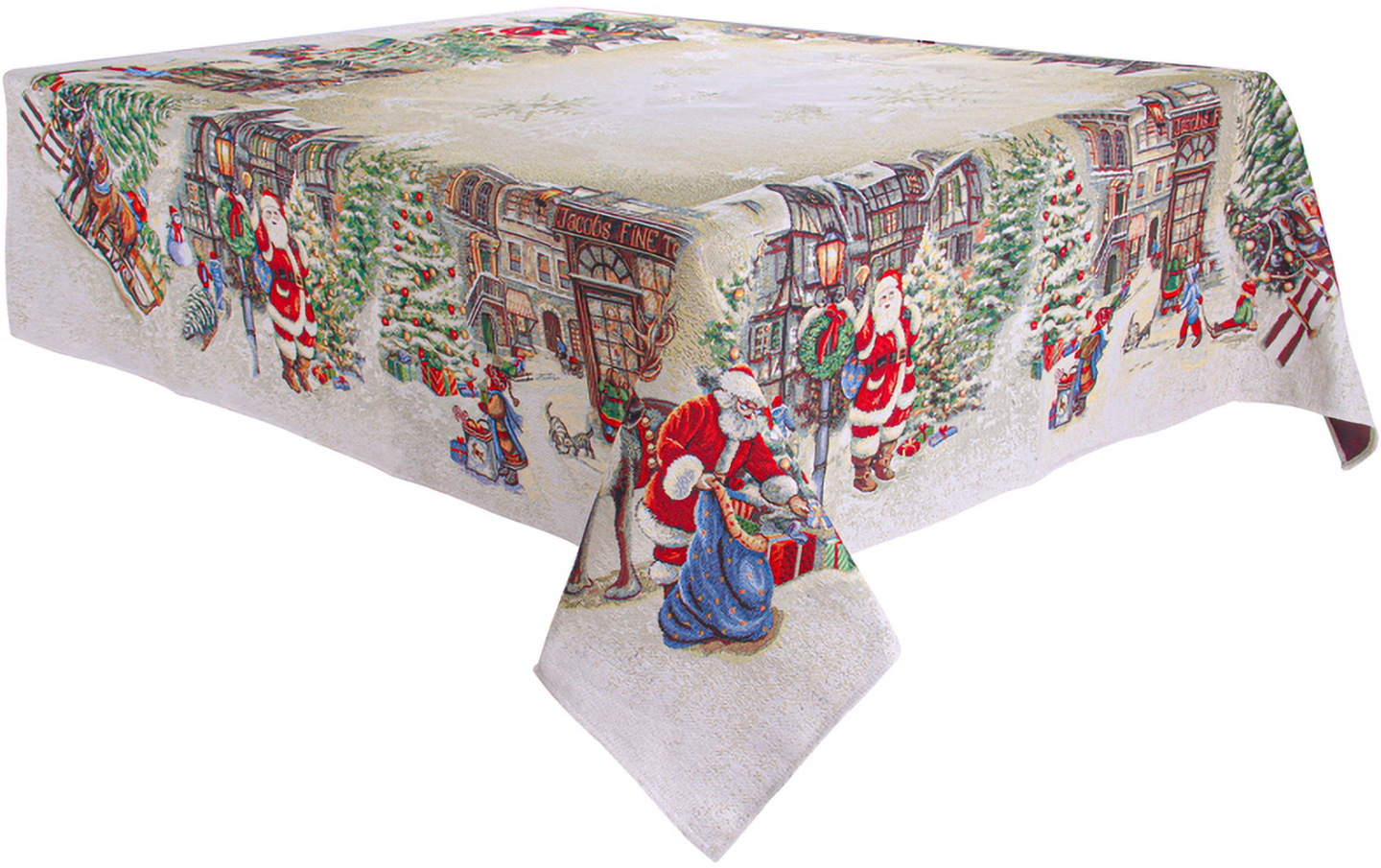 Скатертина квадратна Lefard Village 100х100 см (732-063) - Фото 1