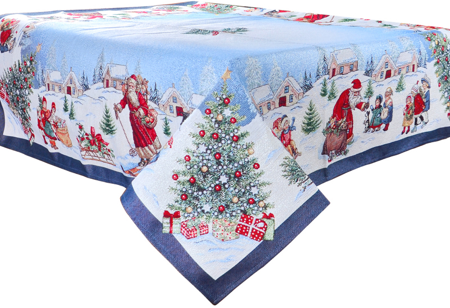 Скатертина квадратна Lefard Village 140х140 см (716-038) - Фото 1