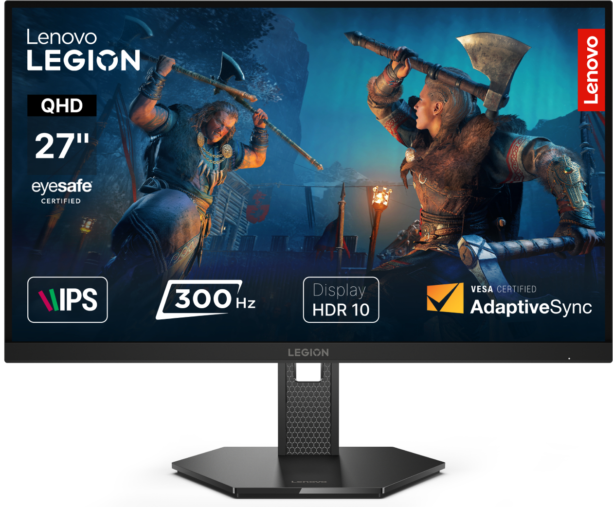 Монітор ігровий Lenovo Legion 27Q-11 (67D3GAC1UA)
