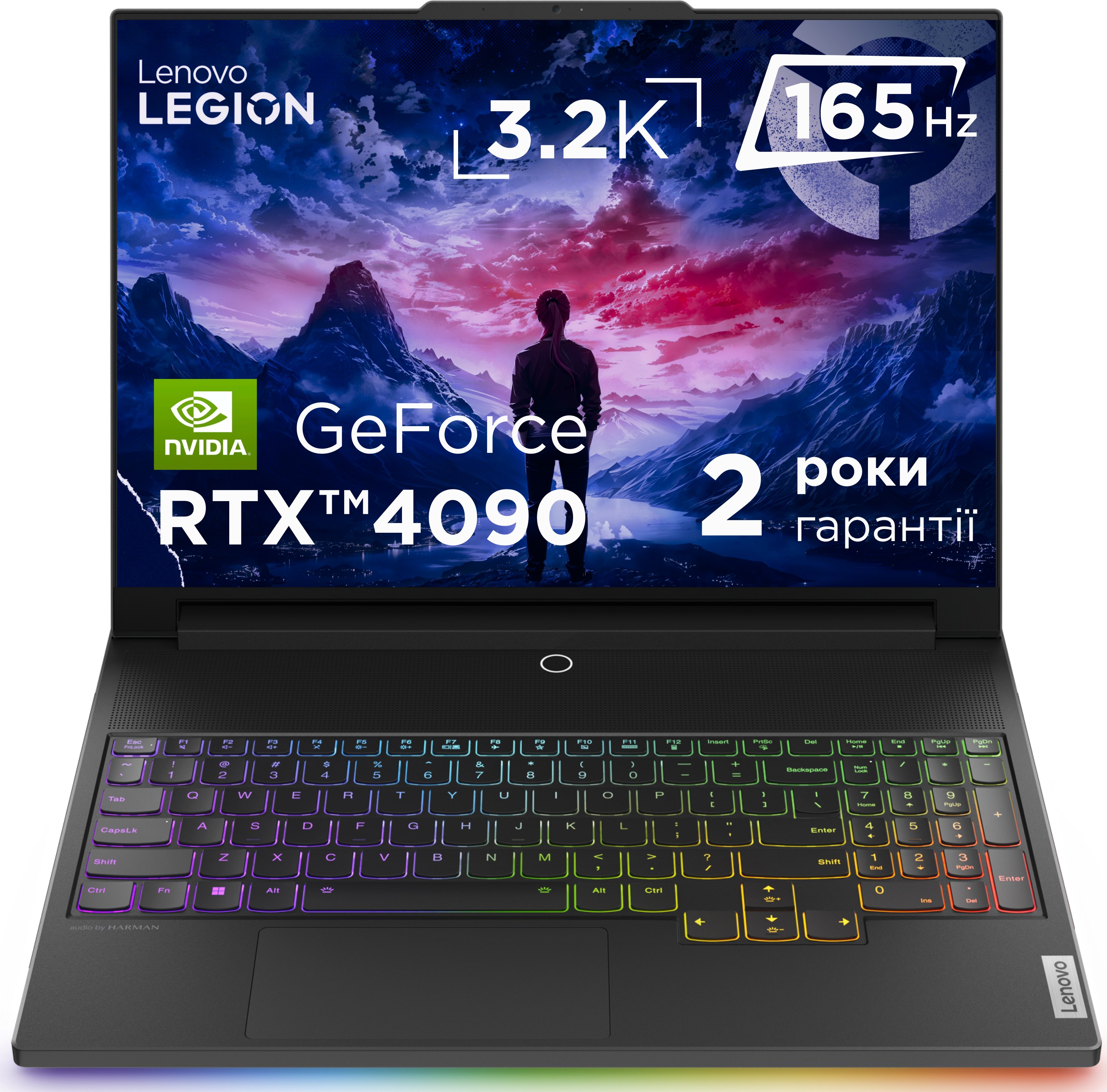 Ноутбук игровой Lenovo Legion 9 16IRX9 (83G0003ERA) Carbon Black купить ...