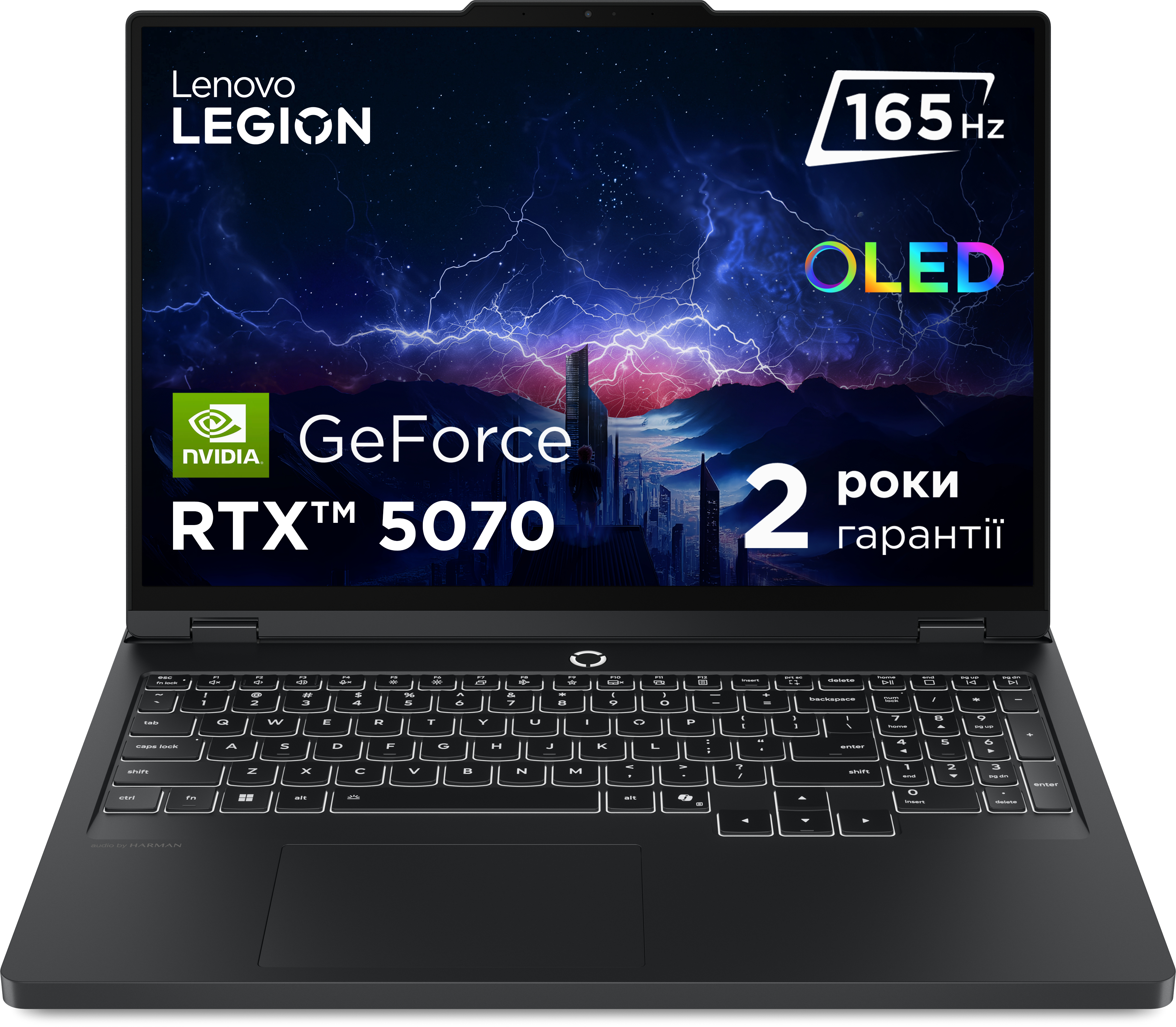 Ноутбук игровой Lenovo Legion Pro 5 16IAX10 (83F30034RA) Eclipse Black - Фото 1