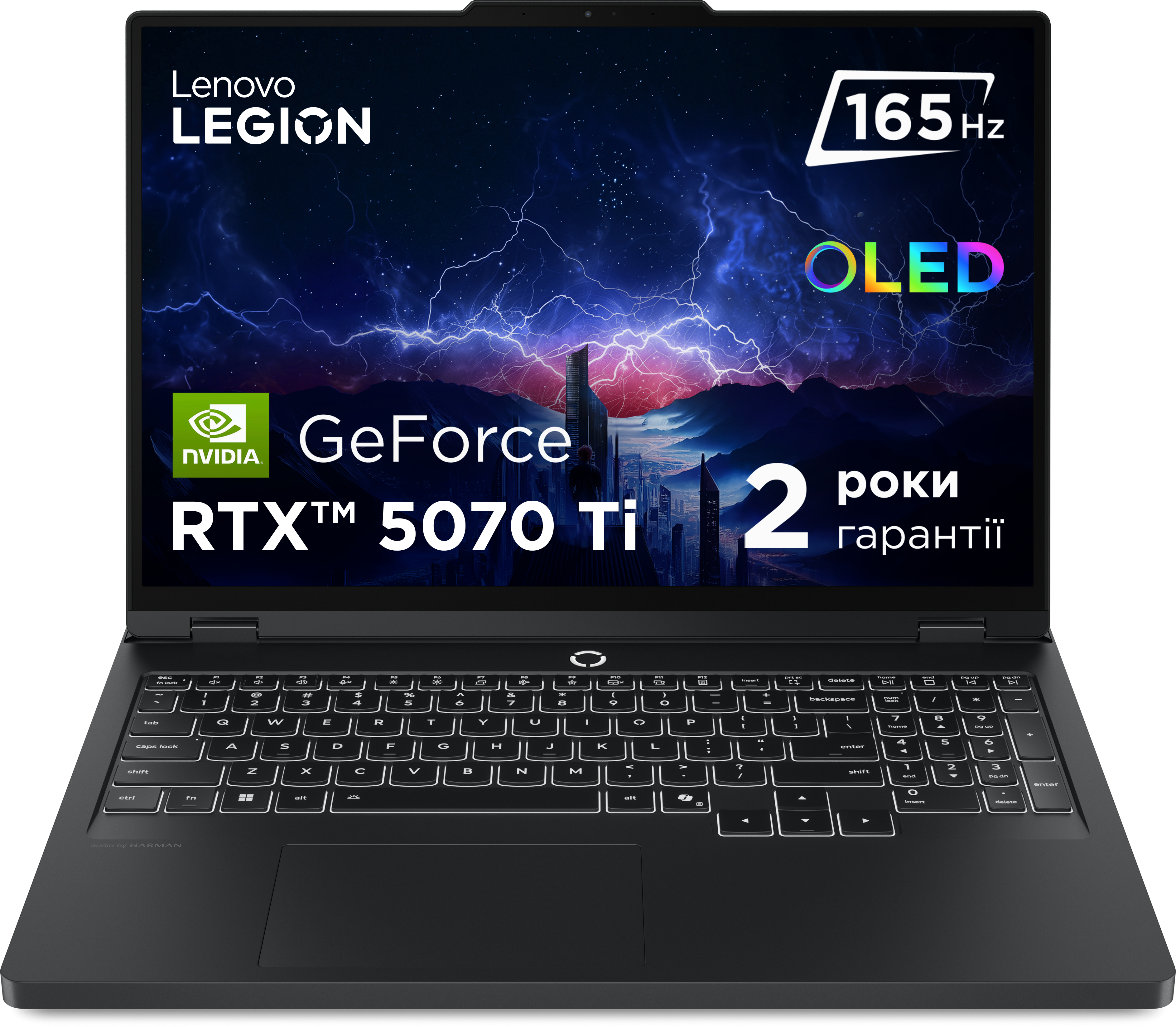 Ноутбук игровой Lenovo Legion Pro 5 16IAX10H (83LU0037RA) Eclipse Black - Фото 1
