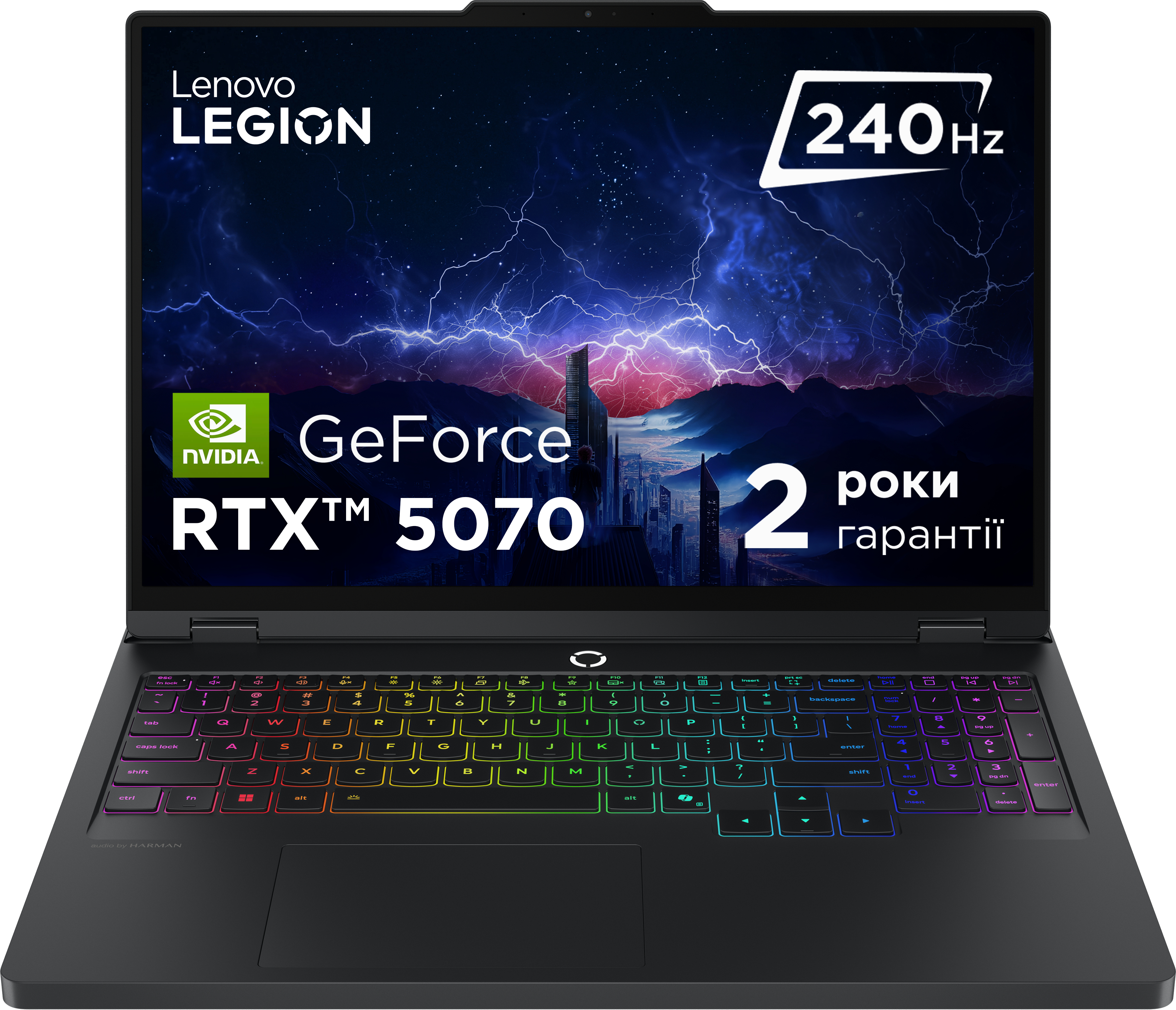 Ноутбук игровой Lenovo Legion Pro 5 16IRX10 (83NN005SRA) Eclipse Black - Фото 1