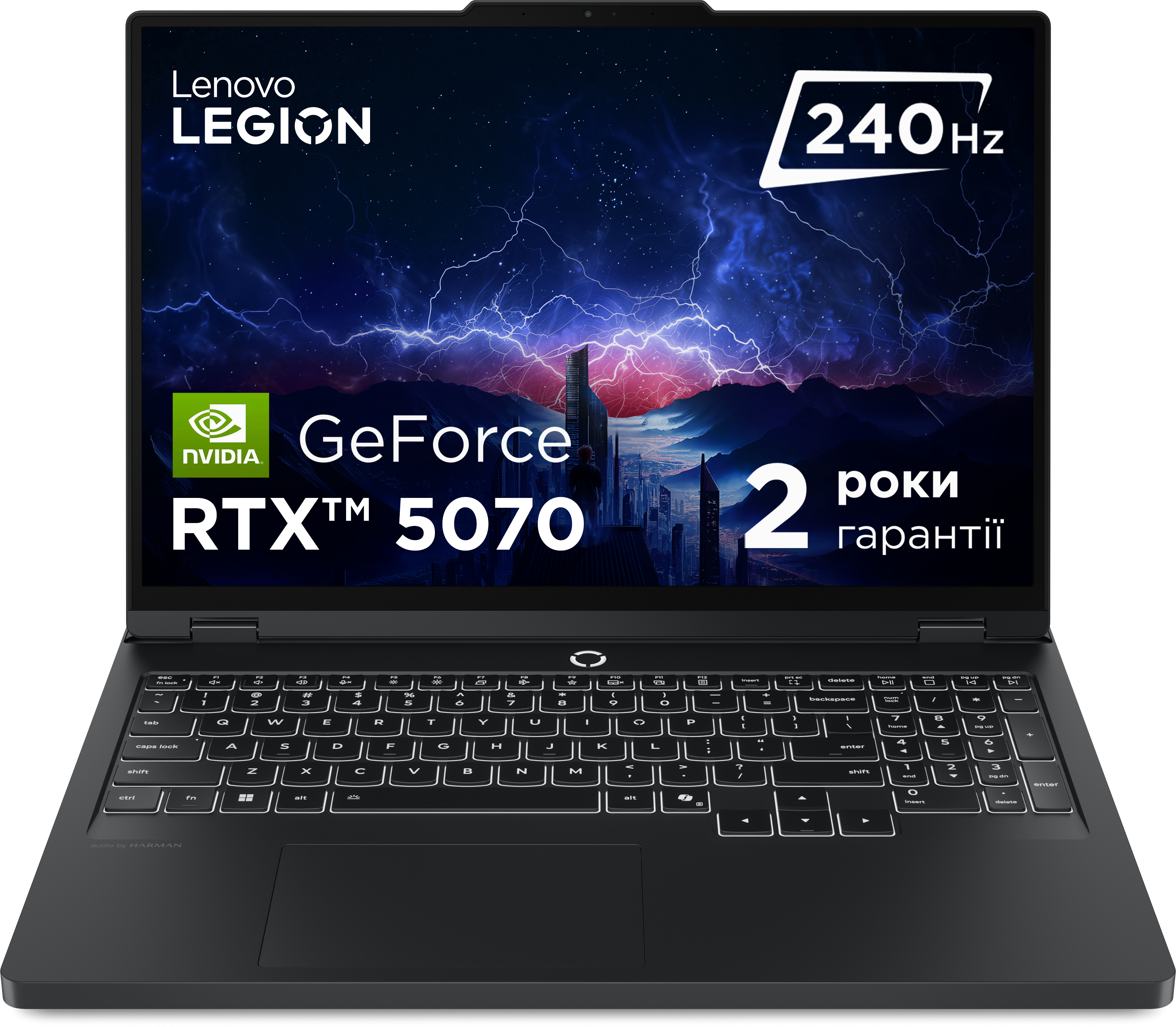 Ноутбук игровой Lenovo Legion Pro 5 16IRX10 (83NN000FRA) Eclipse Black - Фото 1