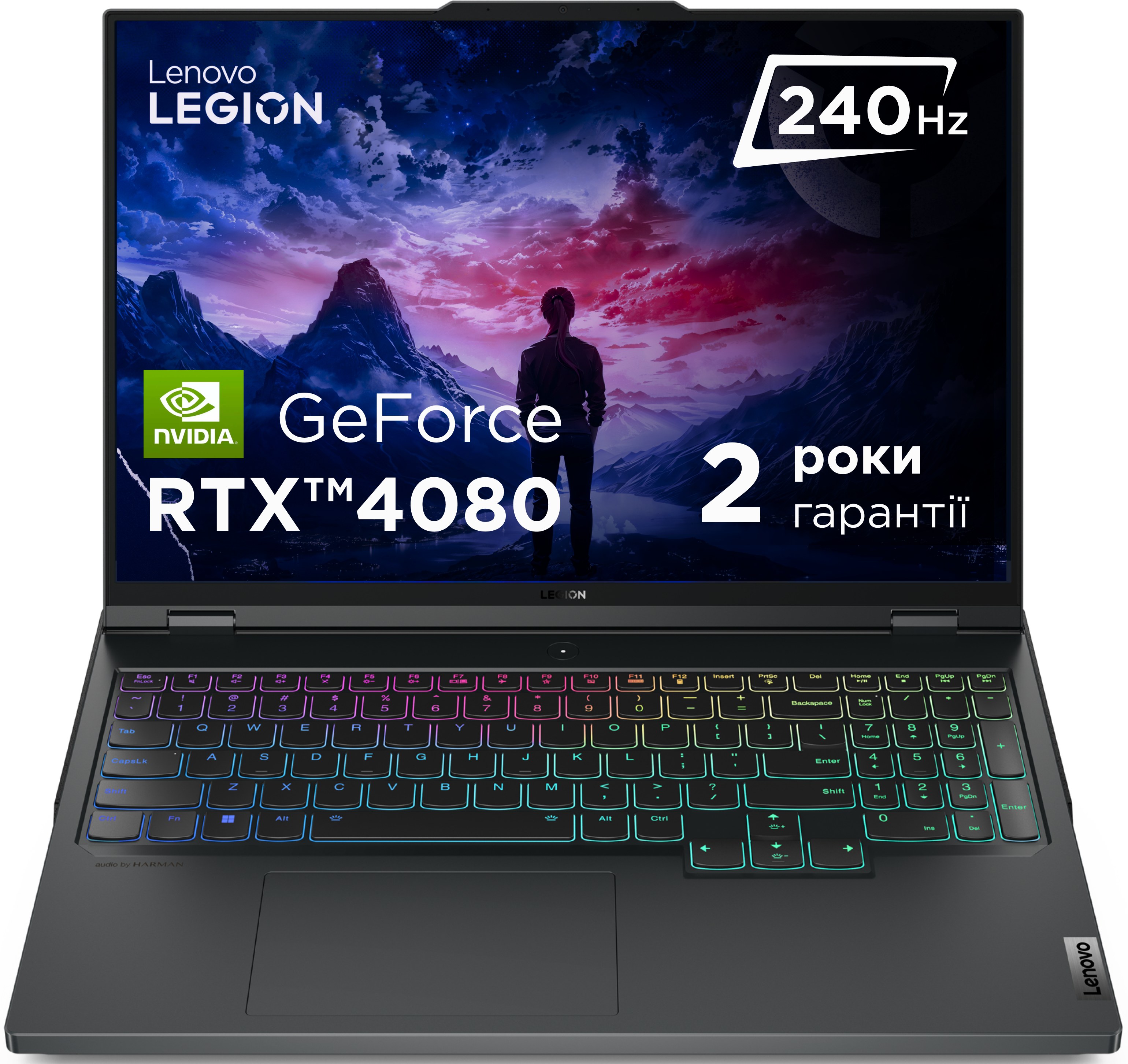 Ноутбук игровой Lenovo Legion Pro7 16IRX8H (82WQ00A0RA) Onyx grey ...