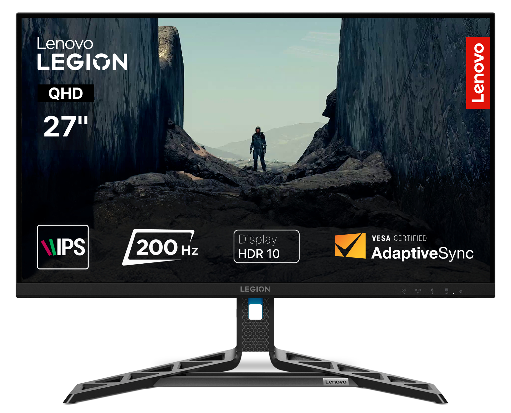 Монитор игровой Lenovo Legion R27qe Gen 2 (68C7GAC3UA) - Фото 1