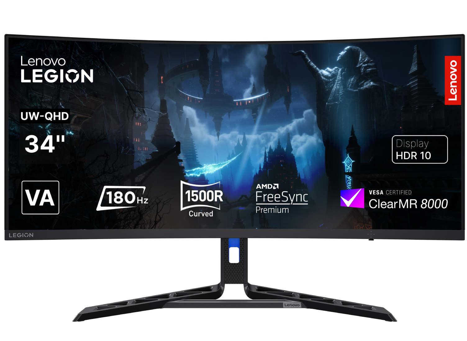 Монитор игровой Lenovo Legion R34w-30 (67C7GACBUA) - Фото 1