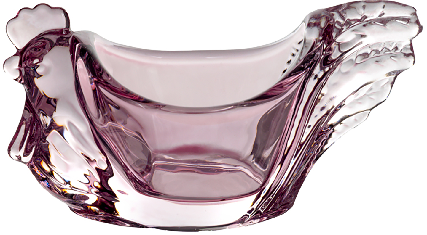 Підставка для яєць LeGlass Курочка 10х5,5х5,5 см (355-293) - Фото 1