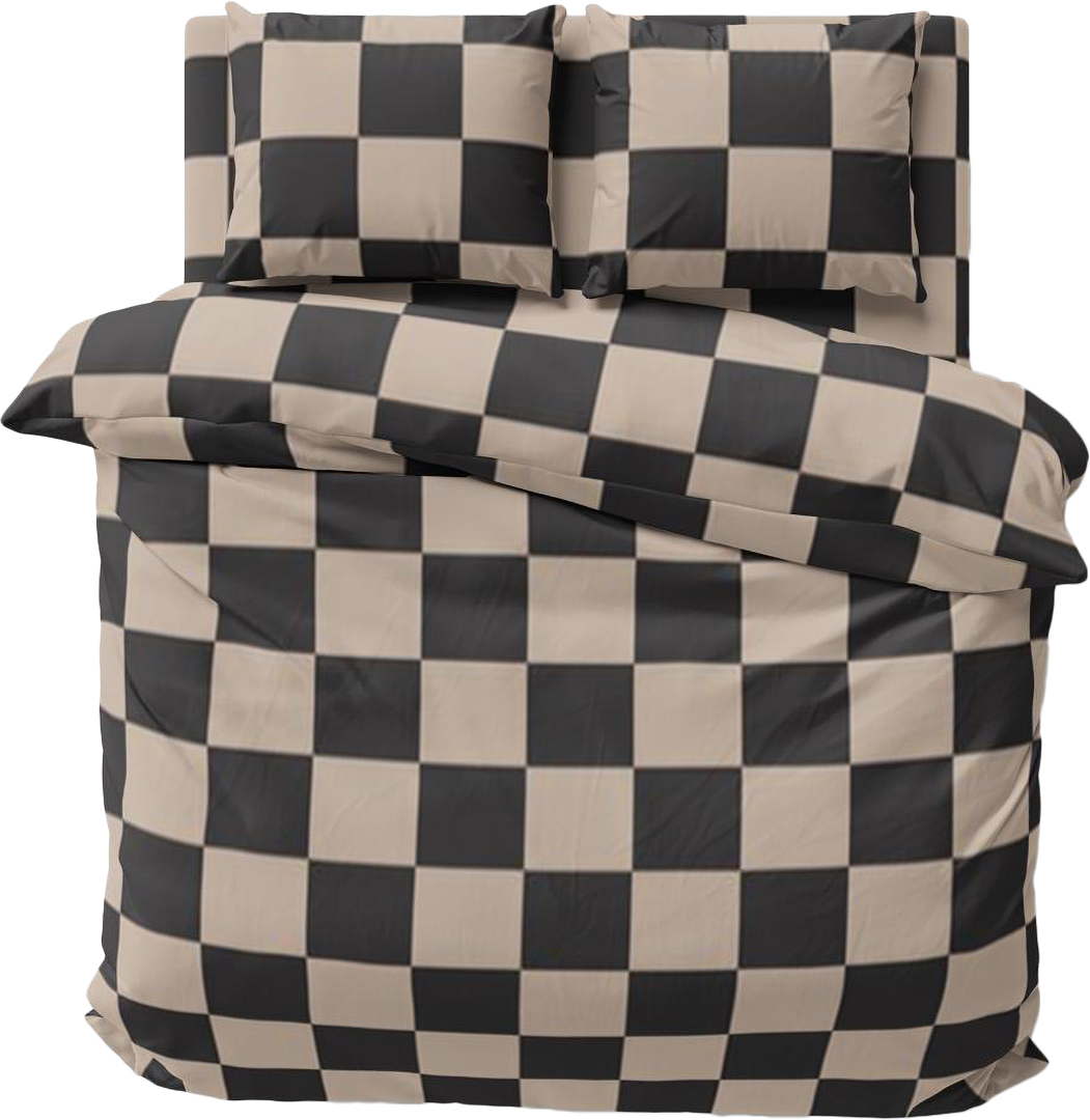 Купить Комплект постельного белья Lelit Бежево-Черный P-0158 евро (1196912) - Фото 1 Комплект постельного белья Lelit Бежево-Черный P-0158 евро (1196912) - Фото 1