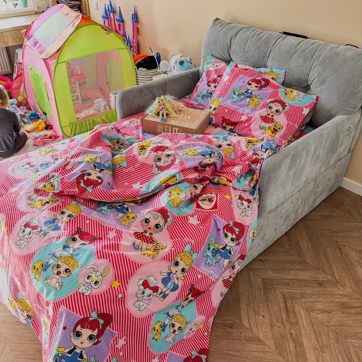 Купити Комплект постільної білизни дитячий Lelit Бязь Рожевий B-1157 (1194558) - Фото 1 Комплект постільної білизни дитячий Lelit Бязь Рожевий B-1157 (1194558) - Фото 1