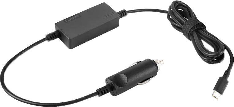 Зарядное устройство для ноутбука Lenovo 65W USB-C DC Travel Adapter (40AK0065WW) - Фото 1