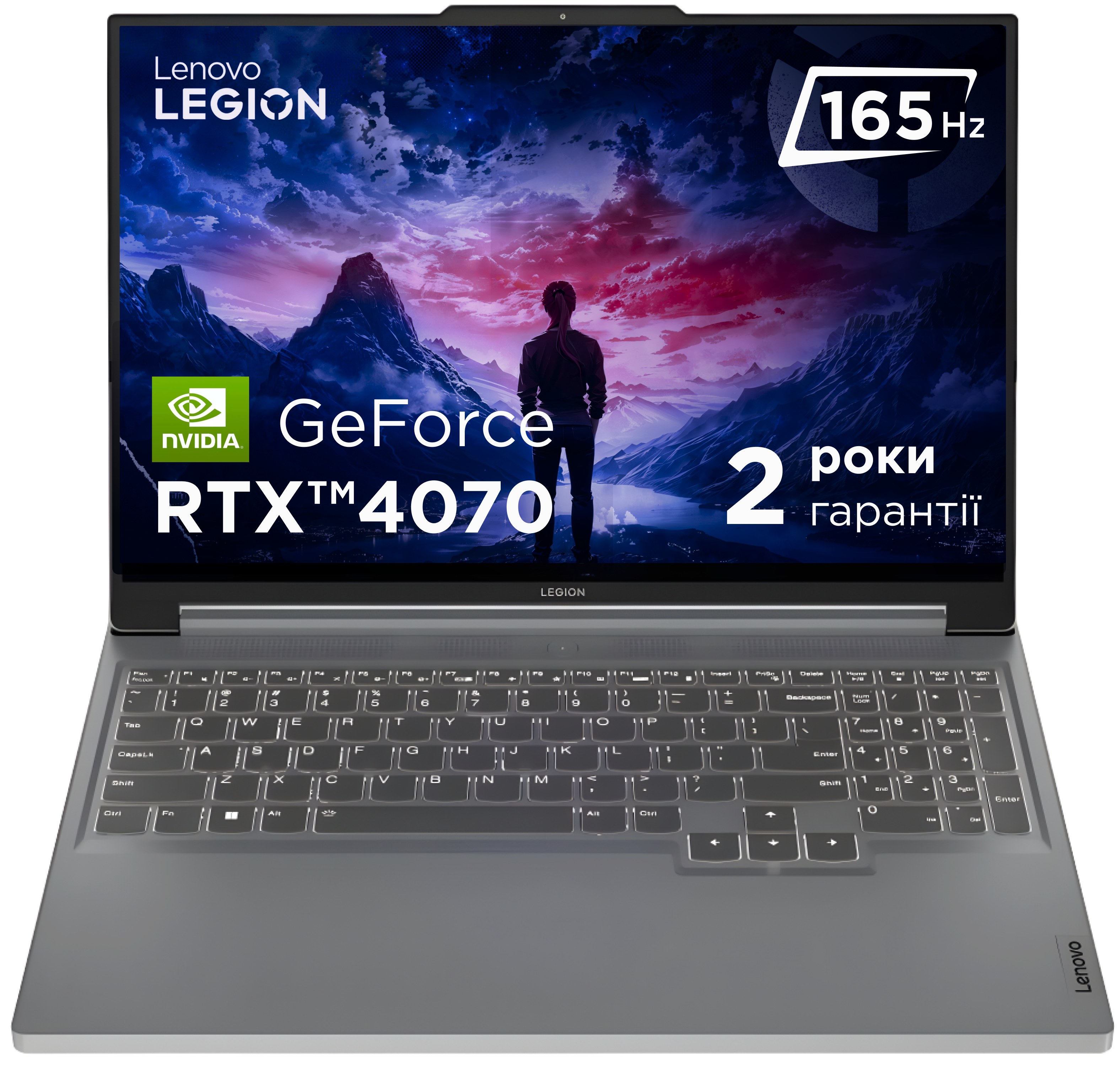 Ноутбук игровой Lenovo Legion Slim 5 16IRH8 (82YA00DBRA) Misty Grey ...
