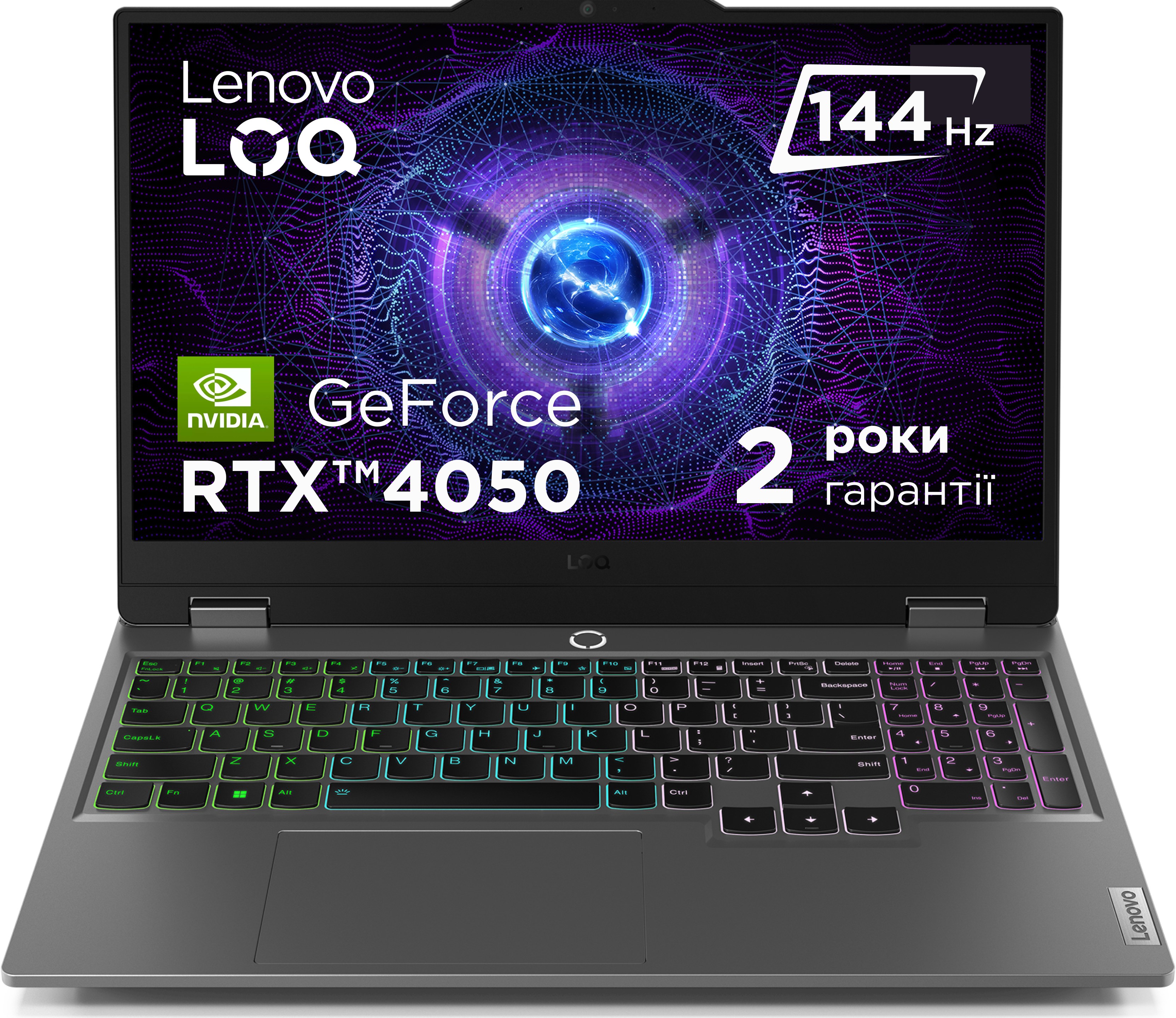 Ноутбук игровой Lenovo LOQ 15IRX9 (83DV00GURA) Luna Grey - Фото 1