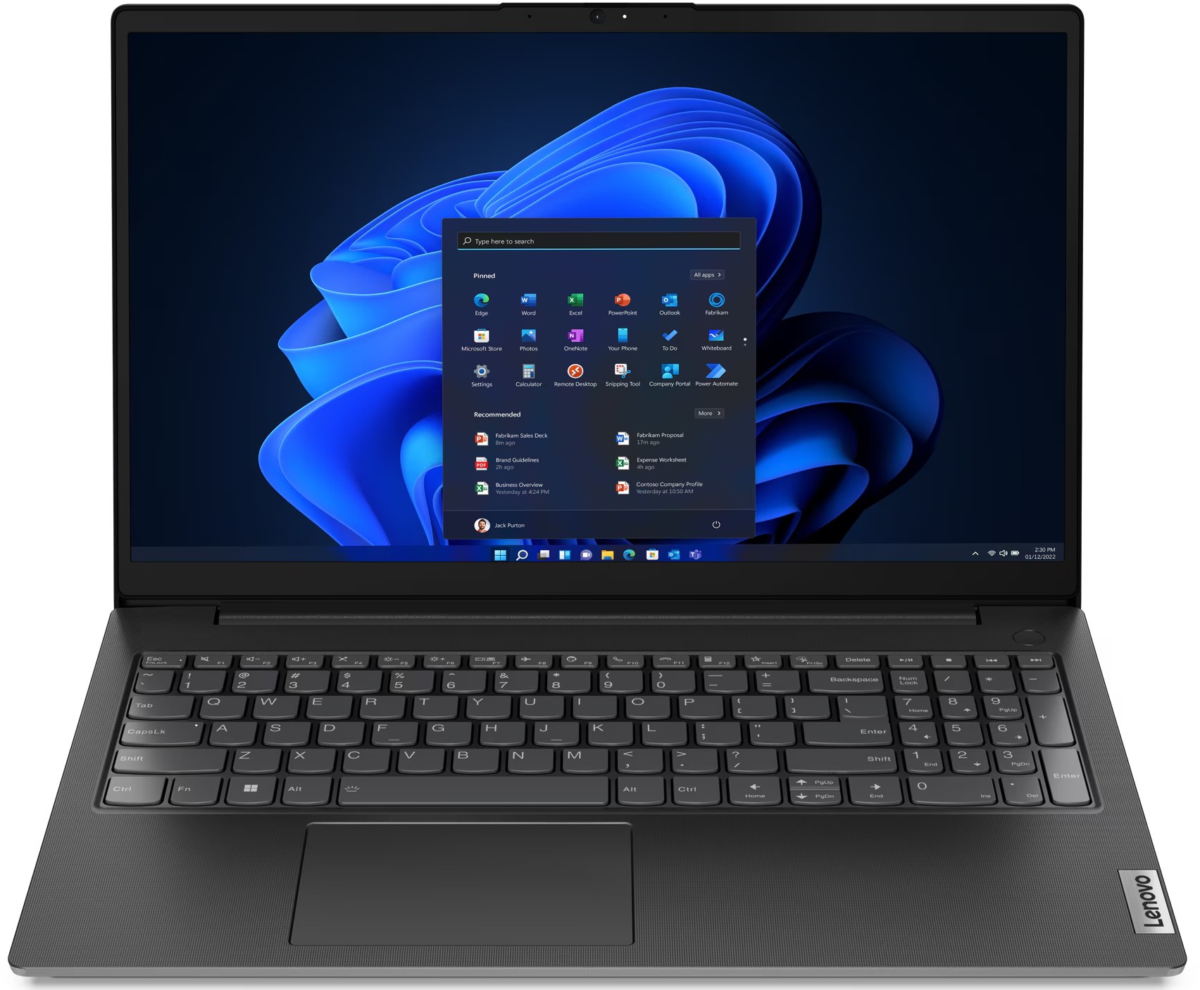 Ноутбук Lenovo V15 G4 IRU (83A100JCRA) Business Black - Фото 1