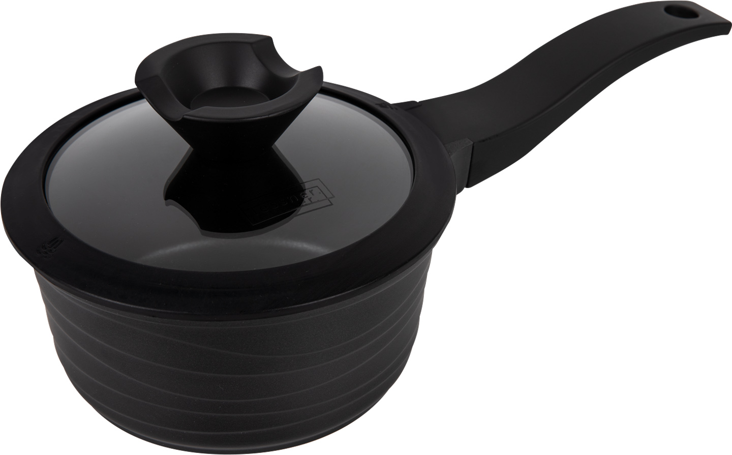 Ківш Lessner Black Pro New 16 см 1.3 л (55872-16) - Фото 1