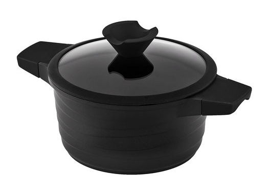 Кастрюля Lessner Black Pro New 20 см 2.7 л (55872-20) - Фото 1
