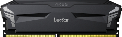 Память DDR Lexar Ares Matt Black DDR4 3600MHz 16GB Kit 2x8GB (LD4BU008G-R3600GD0A) - Фото 1