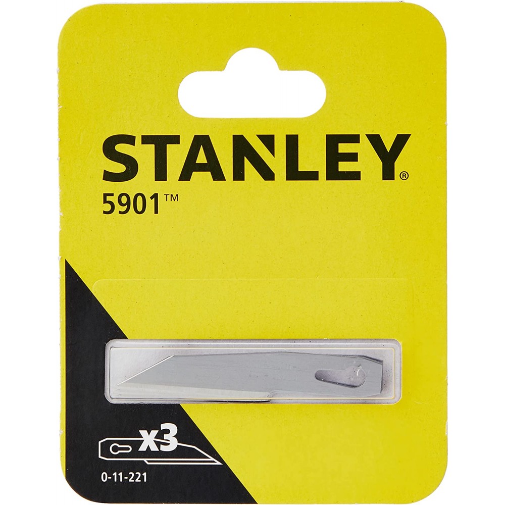 Лезвие Stanley 3 шт. (0-11-221) - Фото 1