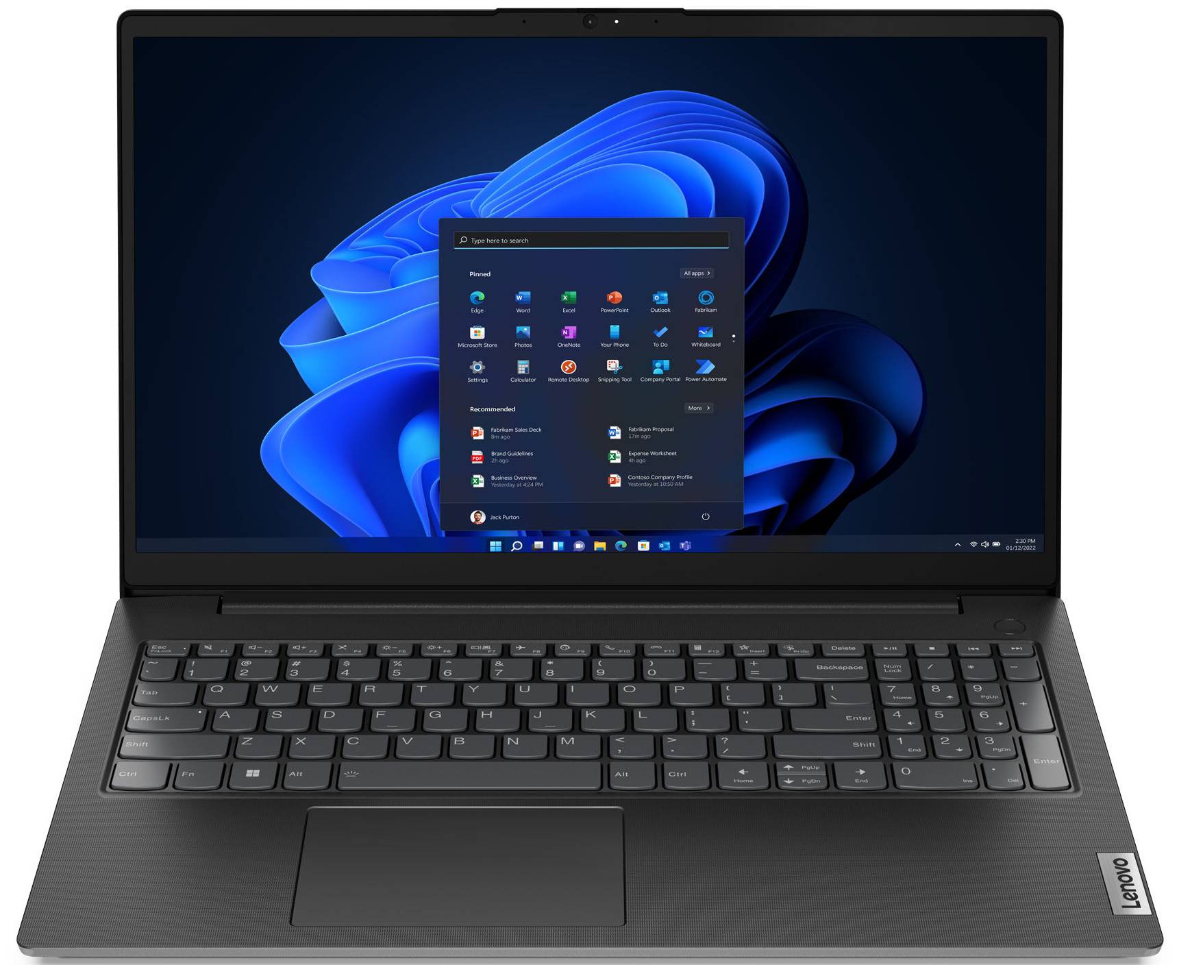 Ноутбук Lenovo V15 G3 IAP (82TT00L3RA) Business Black - Фото 1