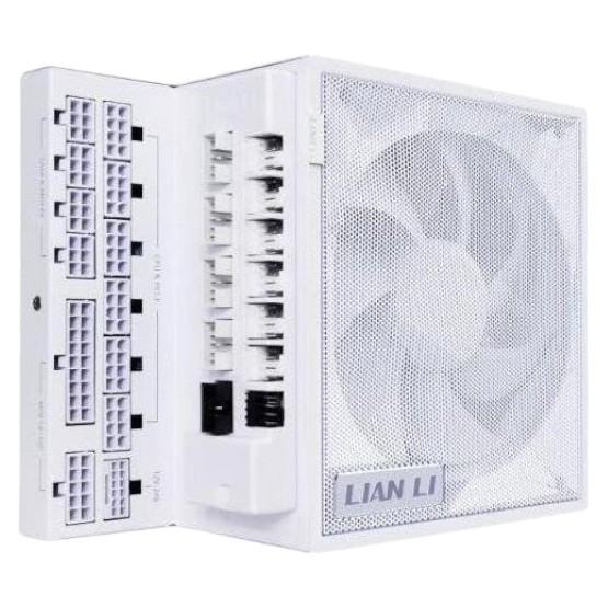 Блок питания для ПК Lian Li EDGE GOLD 1200W White with Hub, EU Cord (G9P.EG1200G.WH00.EU) - Фото 1