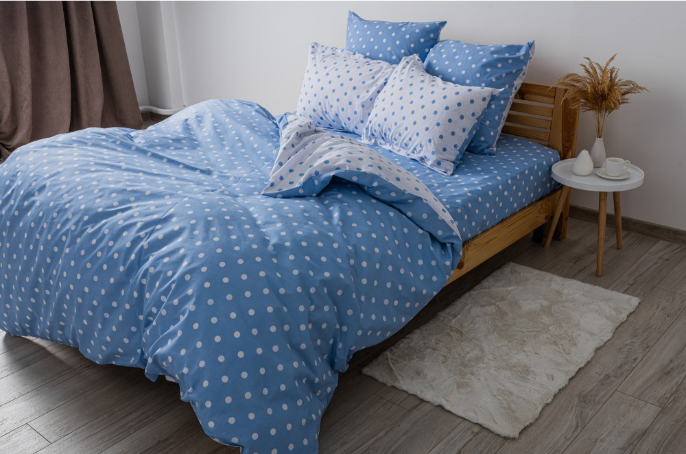 Комплект постельного белья ТЕП Happy Sleep Light Blue Dots (2-03797_25073) - Фото 1