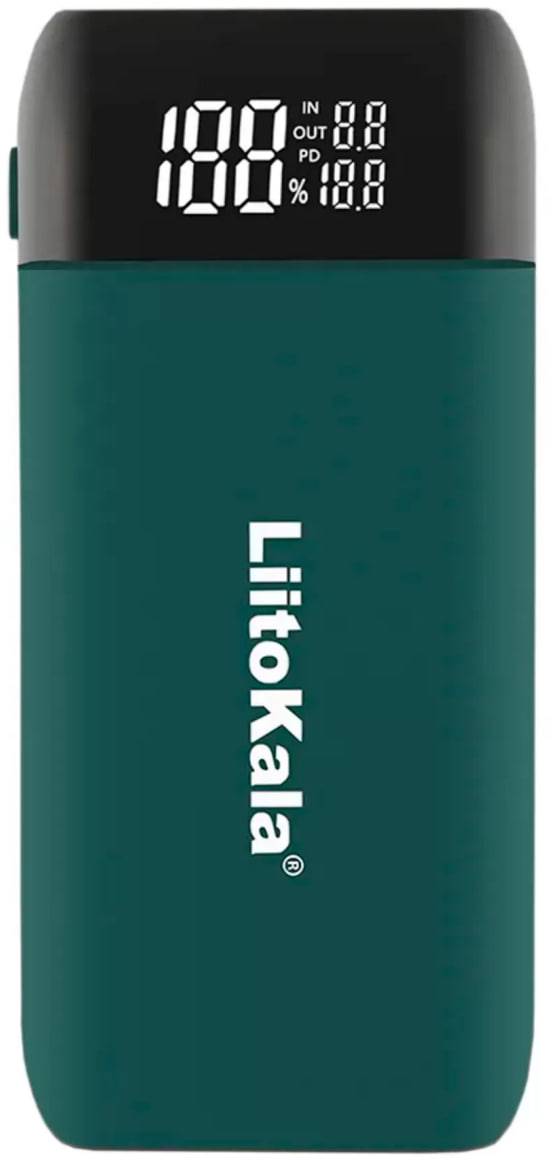 Батарея мобильная LiitoKala Lii-MP2 Green PowerBank QC3.0&PD3.0 - Фото 1