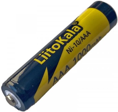 Аккумулятор тип AAA LiitoKala Ni-10/AAA 1.2V 1000mAh 1 шт. - Фото 1