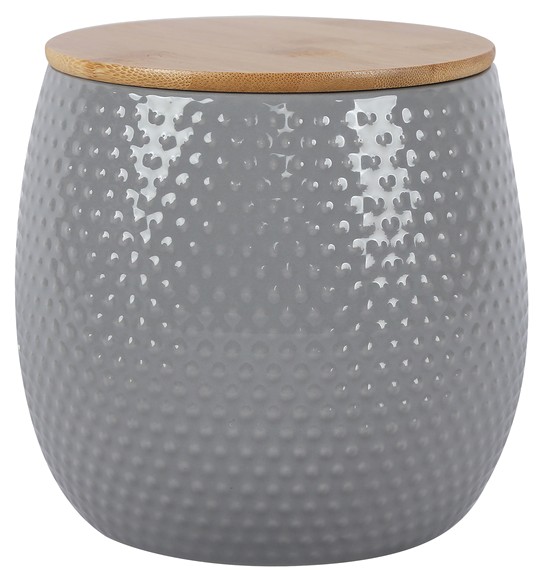 Емкость для сыпучих Limited Edition Dot 1.9 л Gray (202C-003-A8) - Фото 1