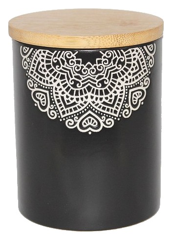 Емкость для сыпучих Limited Edition Kora 500 мл Black (JH6009-5) - Фото 1
