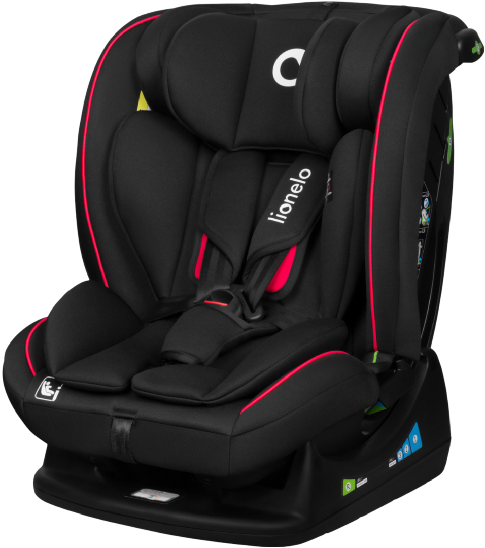 Автокресло Lionelo AART I-SIZE BLACK CARBON RED - Фото 1