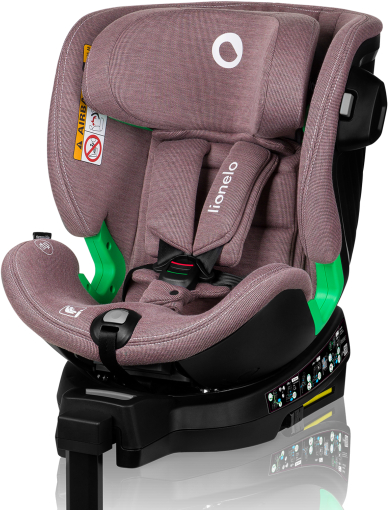 Автокресло Lionelo HARMONY I-SIZE PINK MAUVE BAMBOO - Фото 1