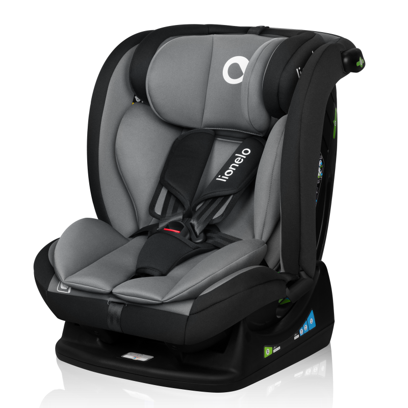 Автокресло Lionelo IZZY I-SIZE BLACK GREY - Фото 1