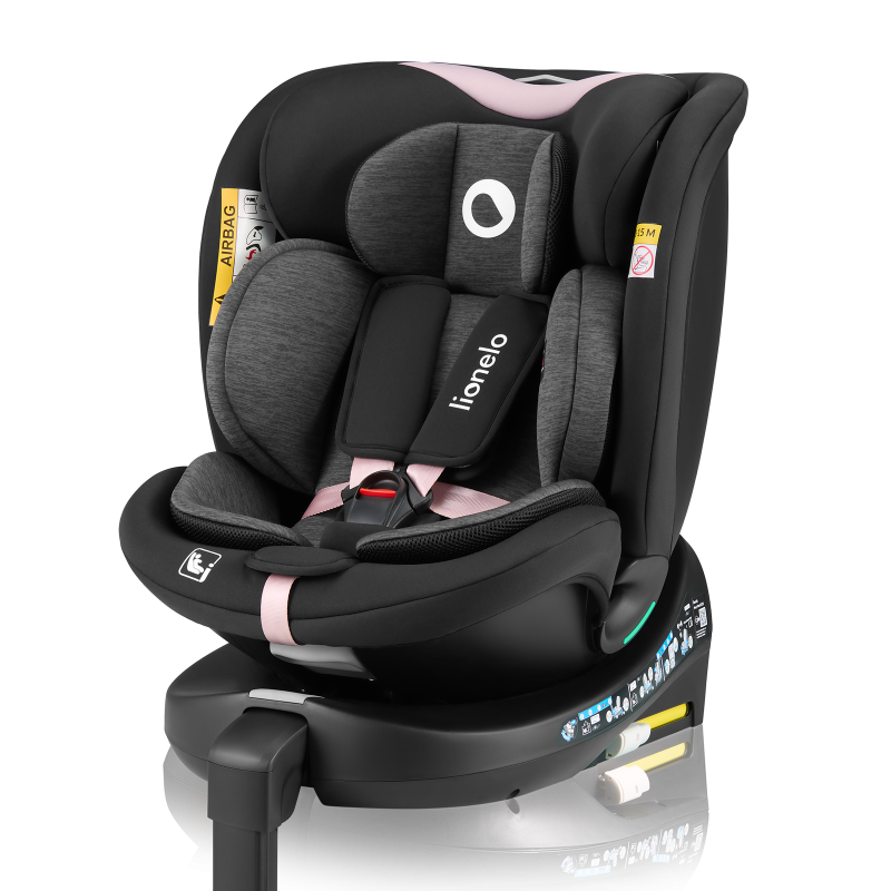 Автокресло Lionelo NAVY I-SIZE BLACK PINK - Фото 1