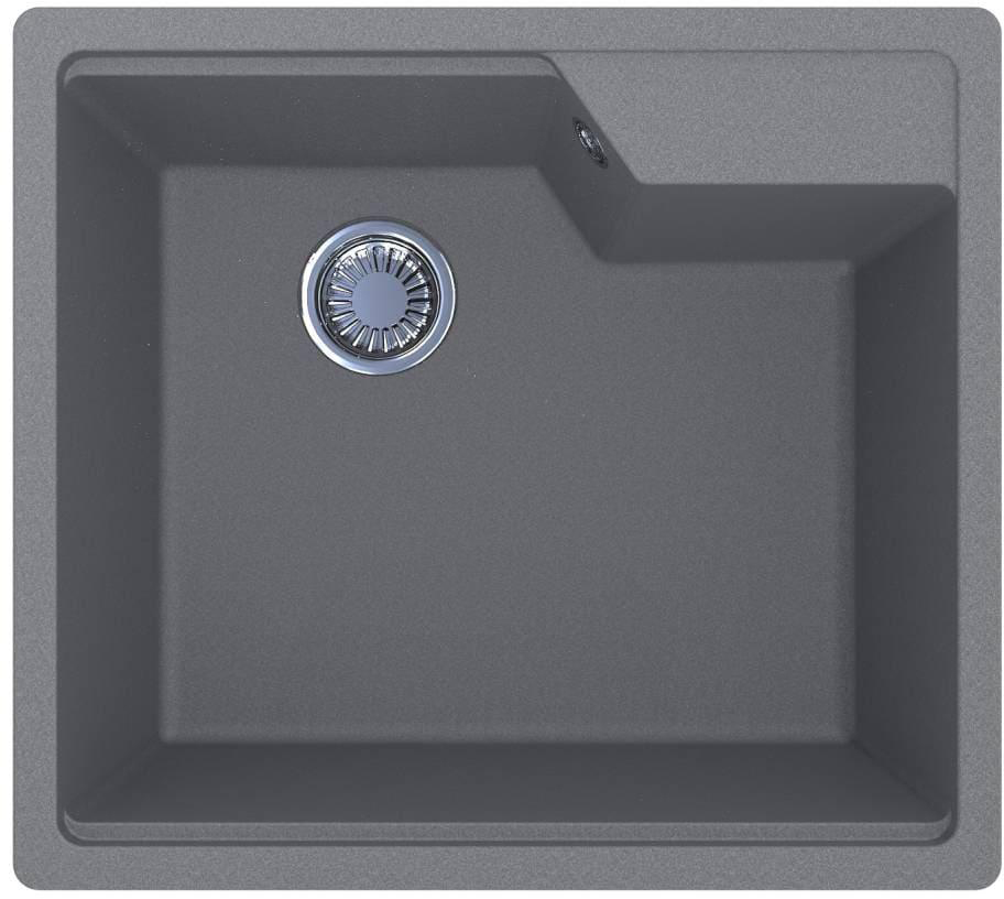 Купить Мойка кухонная Miraggio LISA Gray - Фото 1 Мойка кухонная Miraggio LISA Gray - Фото 1