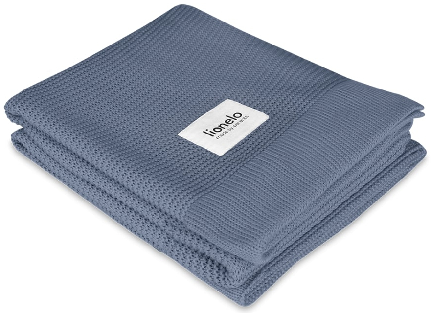 Плед детский лето Lionelo Bamboo Blanket Blue - Фото 1